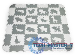 Mata piankowa z płotkiem puzzle suchy basen 36 elementów ECOTOYS ECOTOYS
