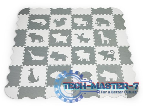 Mata piankowa z płotkiem puzzle suchy basen 36 elementów ECOTOYS ECOTOYS Mata piankowa z płotkiem puzzle suchy basen 36 elementów ECOTOYS ECOTOYS