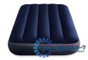Materac dmuchany 191x76 cm łóżko do spania welurowy INTEX 64756 INTEX