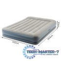 Materac dmuchany 203x152 cm do spania z pompką dwuosobowy INTEX 64118 INTEX