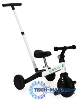Rower trójkołowy biegowy 2w1 rączka do prowadzenia ECOTOYS ECOTOYS