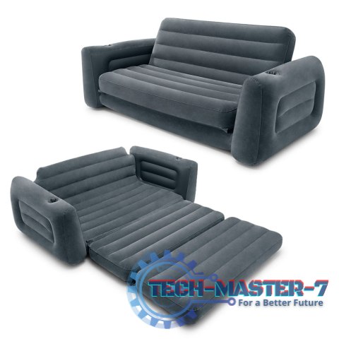 Sofa dmuchana rozkładana duże łóżko materac 2w1 INTEX 66552 INTEX