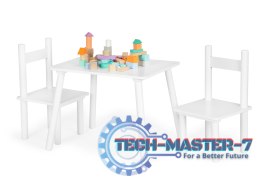 Stół stolik +2 krzesła meble dla dzieci komplet ECOTOYS ECOTOYS