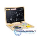 Tablica edukacyjna magnetyczna laptop litery cyfry ECOTOYS ECOTOYS