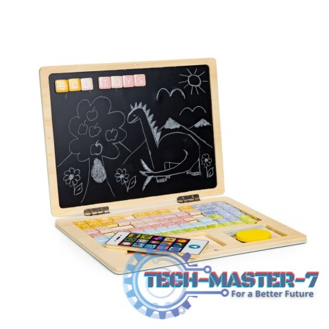 Tablica edukacyjna magnetyczna laptop litery cyfry ECOTOYS ECOTOYS Tablica edukacyjna magnetyczna laptop litery cyfry ECOTOYS ECOTOYS
