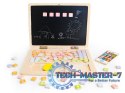 Tablica edukacyjna magnetyczna laptop litery cyfry ECOTOYS ECOTOYS