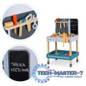 Zabawkowy drewniany warsztat z narzędziami - 47 el. ECOTOYS ECOTOYS