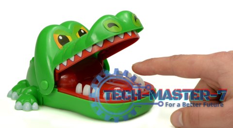 Gra zręcznościowa Krokodyl u dentysty Gra zręcznościowa Krokodyl u dentysty
