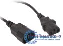 Kabel zasilający GEMBIRD IEC-320 C13 - IEC-320 C14 1.8m. PC-189
