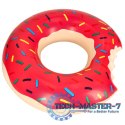 Kółko do pływania koło dmuchane Donut różowe 50cm max 20kg 3-6lat