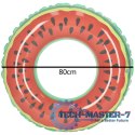 Kółko do pływania koło dmuchane arbuz 80cm max 60kg