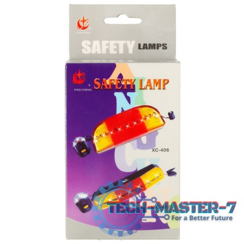 Lampki rowerowe światła rowerowe kierunkowskaz klakson 2 tryby komplet Lampki rowerowe światła rowerowe kierunkowskaz klakson 2 tryby komplet