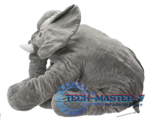 Maskotka pluszowa przytulanka pluszak słoń słonik miękki szary duży 60cm Maskotka pluszowa przytulanka pluszak słoń słonik miękki szary duży 60cm