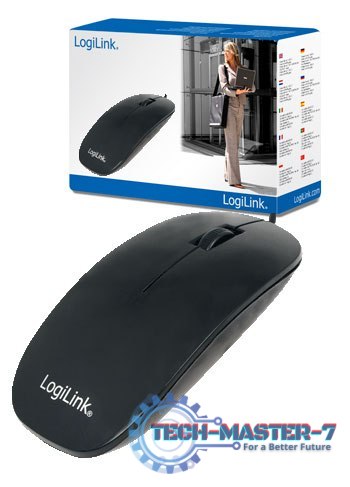 Mysz Przewodowa LOGILINK Slim Optical Mouse Mysz Przewodowa LOGILINK Slim Optical Mouse