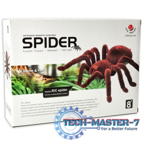 Pająk TARANTULA Zdalnie Sterowany robot na pilota + PILOT Pająk TARANTULA Zdalnie Sterowany robot na pilota + PILOT