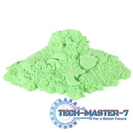 Piasek kinetyczny 1kg w woreczku zielony