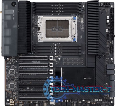 Płyta główna ASUS Pro WS WRX80E-SAGE SE WIFI EATX Płyta główna ASUS Pro WS WRX80E-SAGE SE WIFI EATX