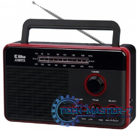 Radioodtwarzacz ELTRA Jowita USB Czarny