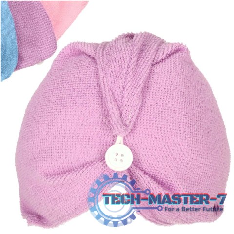 Ręcznik do włosów turban do suszenia włosów mikrofibra mix kolor