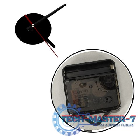 Zegar Ścienny naklejany DIY regulowany nowoczesny czarny 12 godzin Zegar Ścienny naklejany DIY regulowany nowoczesny czarny 12 godzin