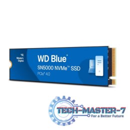 Dysk SSD M.2 WD Blue SN5000 4TB WD Blue (M.2 2280″ /4 TB /PCI Express 4.0 (NVMe) /5500MB/s /5000MB/s)