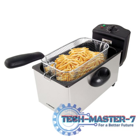 Frytownica tradycyjna ESPERANZA EKG010 (3l /2200W /Biało-czarny )