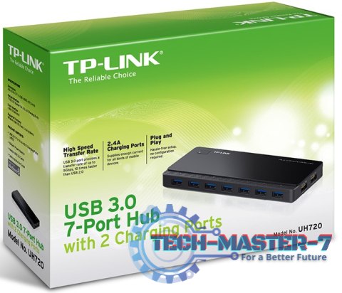 Hub USB TP-LINK UH720 Hub USB TP-LINK UH720