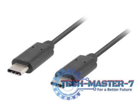 Kabel USB LANBERG USB-C 24-pin 0.5 Kabel USB LANBERG USB-C 24-pin 0.5