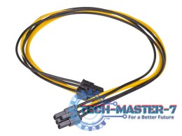 Kabel zasilający AKYGA Zasilanie 6-pin PCI Express 0.4m. AK-CA-49
