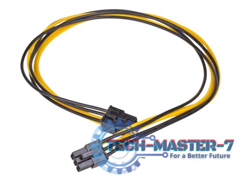 Kabel zasilający AKYGA Zasilanie 6-pin PCI Express 0.4m. AK-CA-49