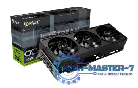 Karta graficzna PALIT GeForce RTX 4070Ti SUPER JetStream OC 16GB GDDR6X (NED47TSS19T2-1043J)