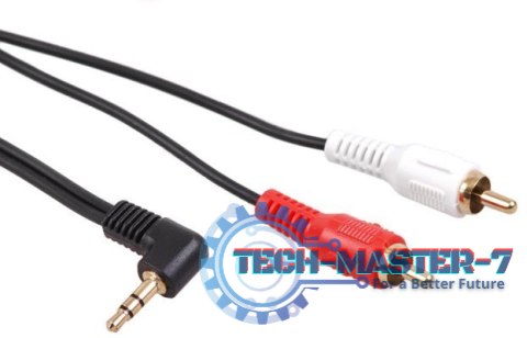 MACLEAN miniJack 3.5 mm - 2x RCA 3 m 3m /s1x MiniJack 3.5 mm (wtyk) 2x RCA (wtyk) MACLEAN miniJack 3.5 mm - 2x RCA 3 m 3m /s1x MiniJack 3.5 mm (wtyk) 2x RCA (wtyk)