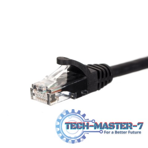 NETRACK CAT5e UTP 0.25 m Czarny 0.25 Patchcord