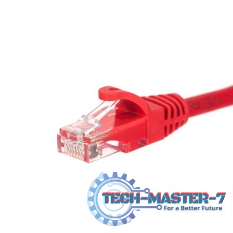 NETRACK CAT5e UTP 5 m Czerwony 5 Patchcord