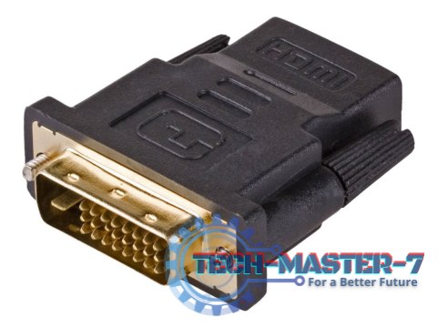 Adapter Akyga AK-AD-41 (DVI-D (Dual link) M - HDMI F; kolor czarny)