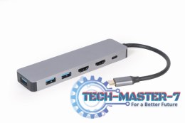 Hub USB GEMBIRD A-CM-COMBO3-03