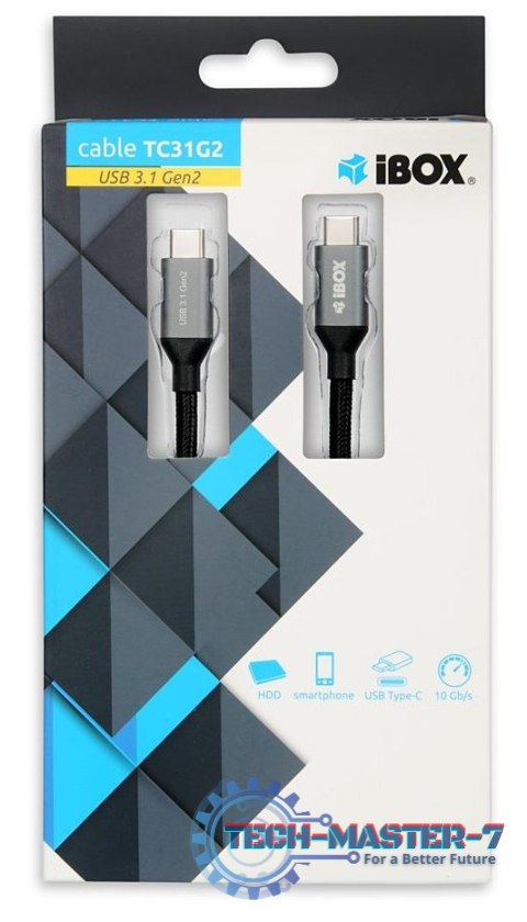 Kabel USB IBOX USB 3.1 typ C 1 Kabel USB IBOX USB 3.1 typ C 1