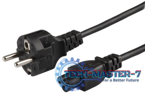 Kabel zasilający SAVIO Wtyczka hybrydowa C/E/F 1.8m. CL-81