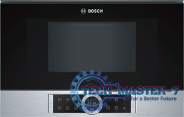 Kuchenka mikrofalowa do zabudowy BOSCH BFR 634GS1 (900W /21L /Stalowo-czarny)