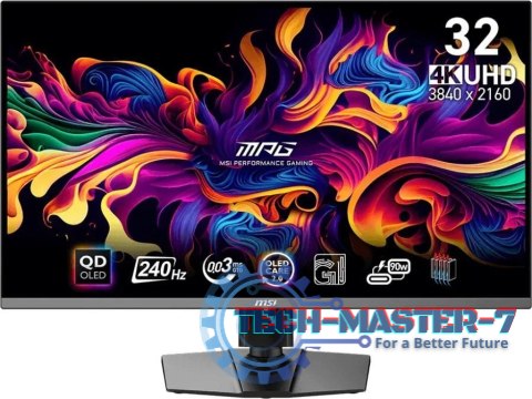 Monitor MSI MPG 321URX QD-OLED (31.5" /OLED /240Hz /3840 x 2160 /Czarny)