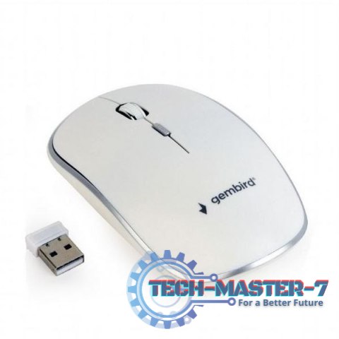 Mysz Bezprzewodowa GEMBIRD MUSW-4B-01-W