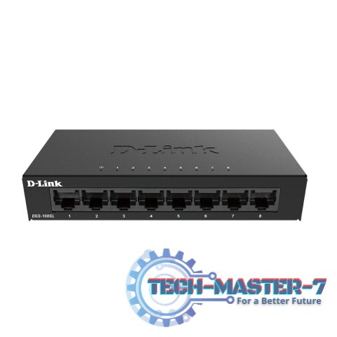 Przełącznik D-LINK DGS-108GL/E (8x 10/100/1000 )