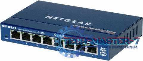 Przełącznik NETGEAR GS108GE (8x 1 GbE )