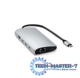 SATECHI ST-P8KES (Srebrny /USB Typ C )