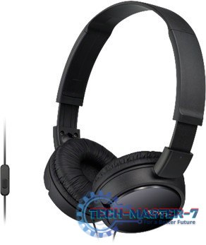 Słuchawki Na głowę SONY MDR-ZX110APB (1.2m /3.5 mm (pozłacany) wtyk/Czarny)