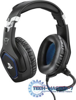 Słuchawki z mikrofonem TRUST GXT 488 Forze PS4 Czarno-niebieski