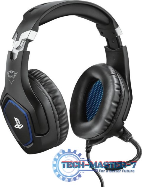 Słuchawki z mikrofonem TRUST GXT 488 Forze PS4 Czarno-niebieski