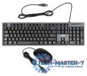 Zestaw klawiatura i mysz IBOX IKMS606W