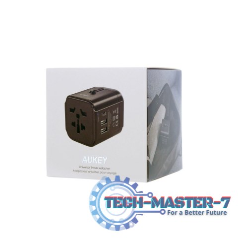 Adapter AUKEY PA-TA01 Black(1x USB Typ C\7800mA\5V) Adapter AUKEY PA-TA01 Black(1x USB Typ C\7800mA\5V)