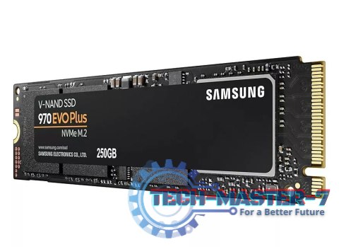Dysk SSD M.2 SAMSUNG 970 EVO Plus 250 GB 970 EVO Plus (M.2 2280″ /250 GB /PCIe NVMe 3.0 x4 /3500MB/s /2300MB/s)